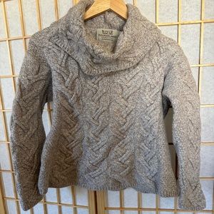 Gorgeous celtic sweater -- Aran sweater made in Ireland